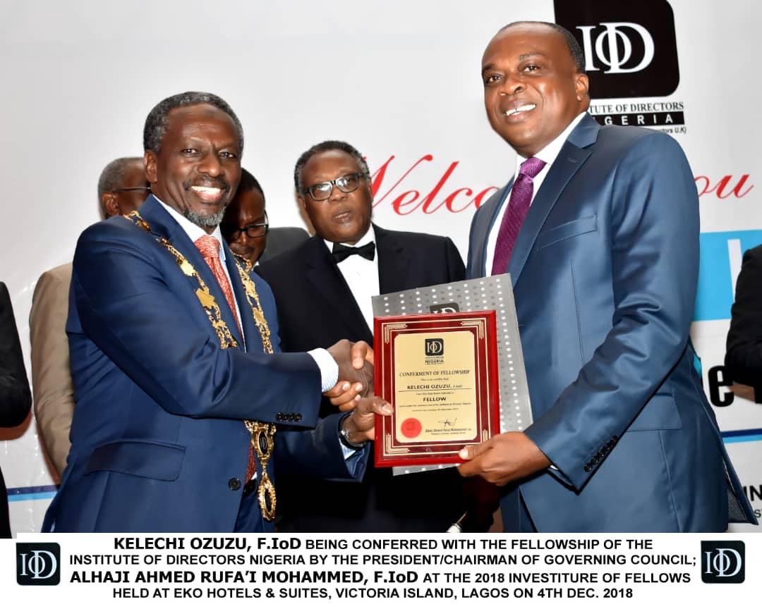 Professional in business attire